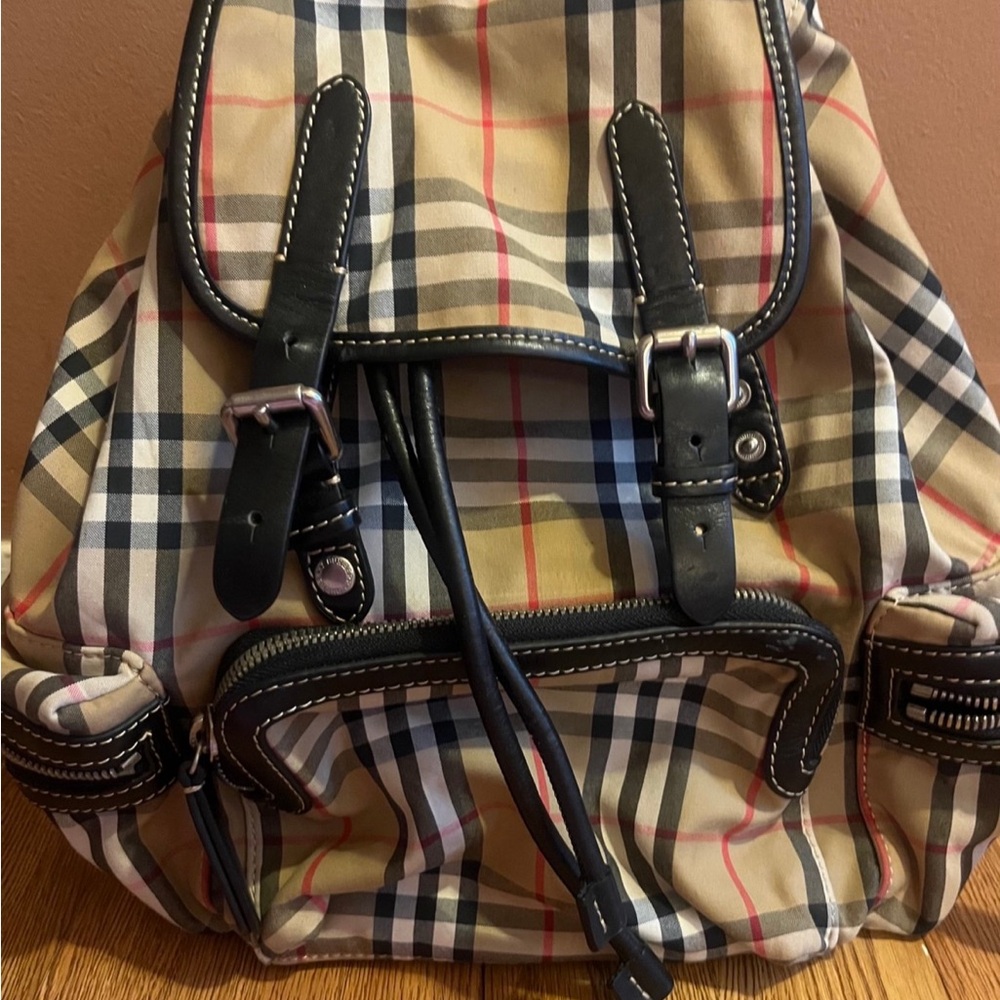 Burberry Black Rucksack bag